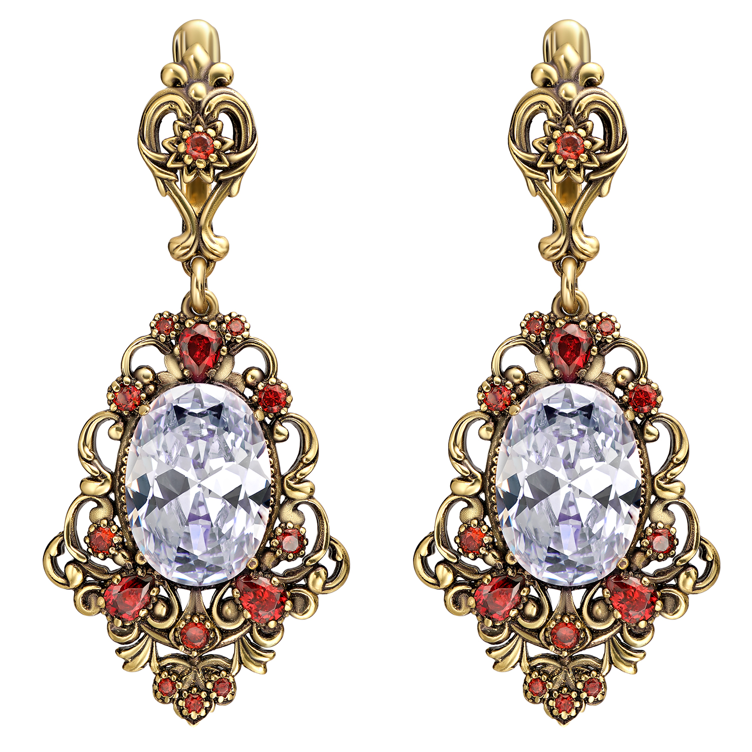 OR5456 CRYSTAL Earings BRILLANTE
