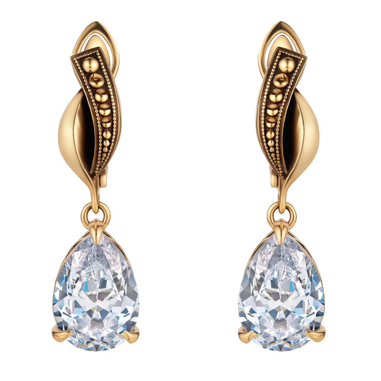 OR0433 CRYSTAL PIC Earings SFARFALLIO 