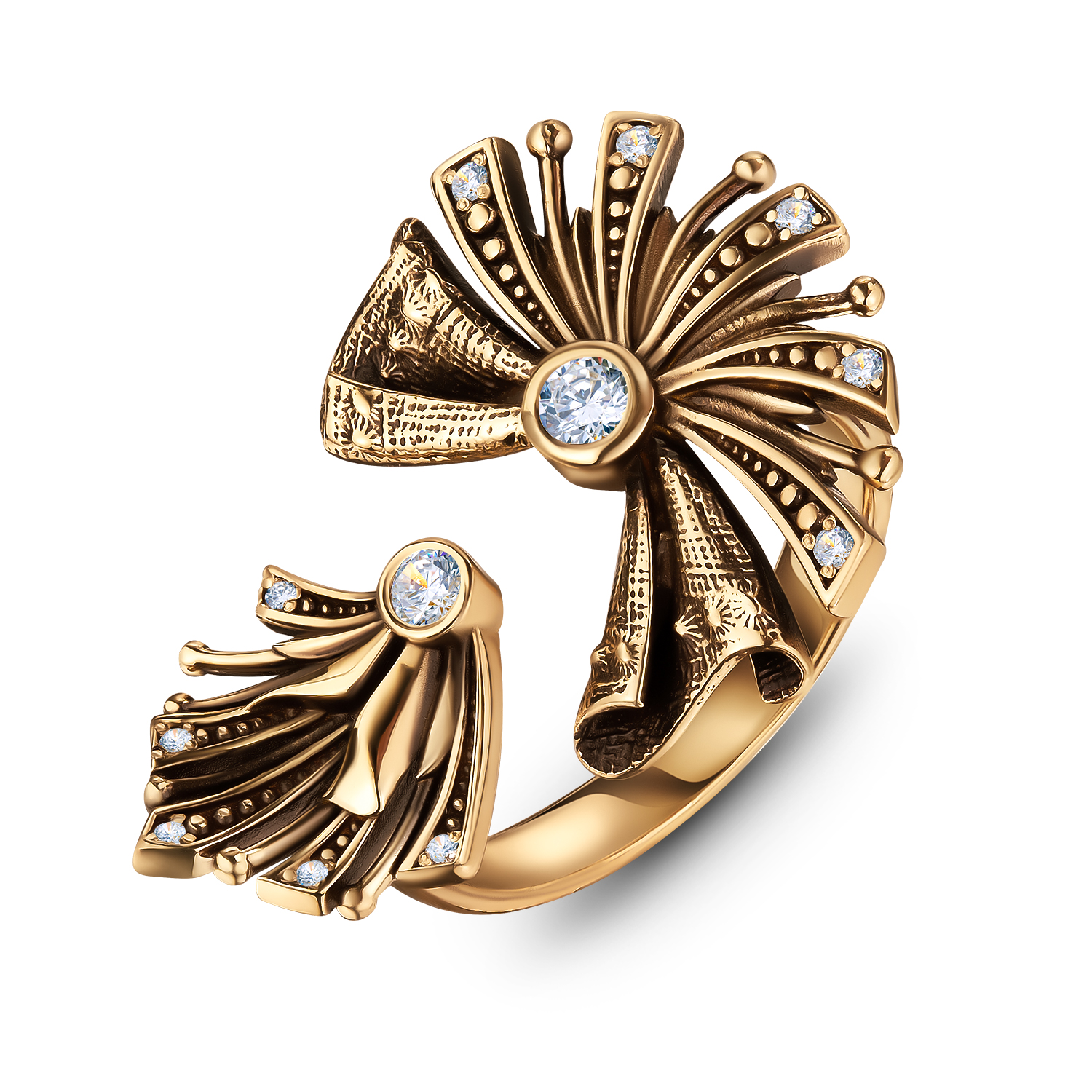 AN3352 CRYSTAL  Ring ZIMARRA