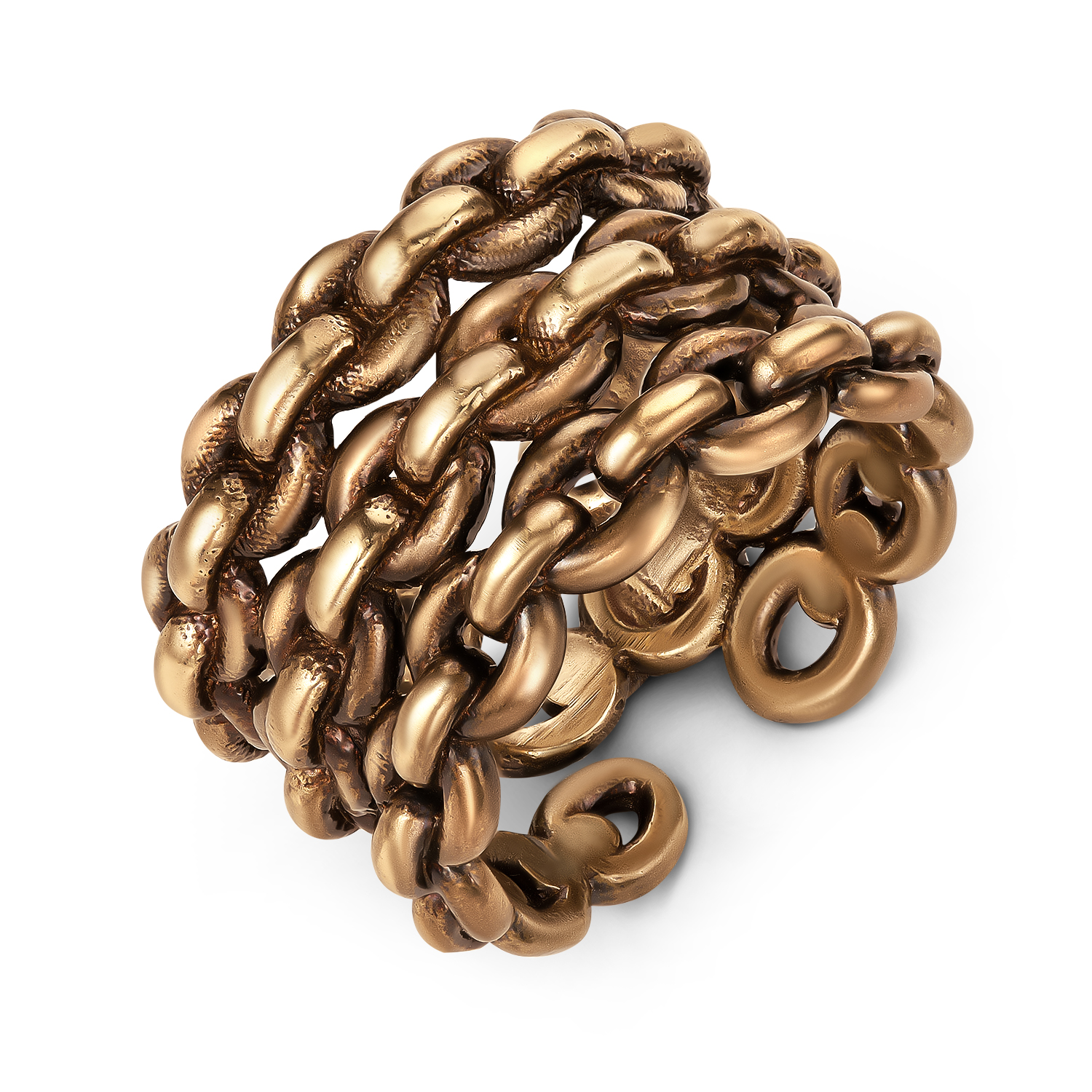 AN2525 Ring CATENE tre strisce