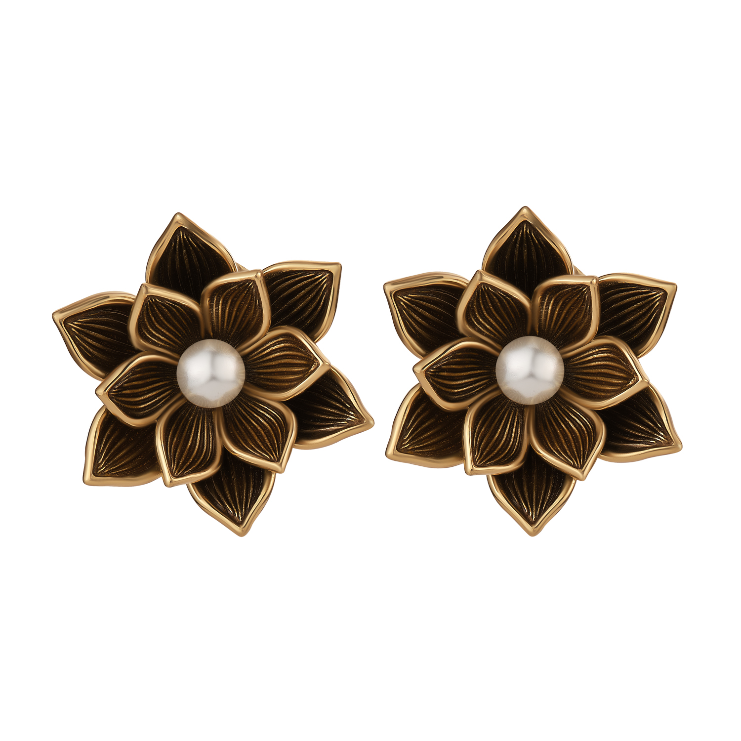 OR0320 Earings пусеты LOTO