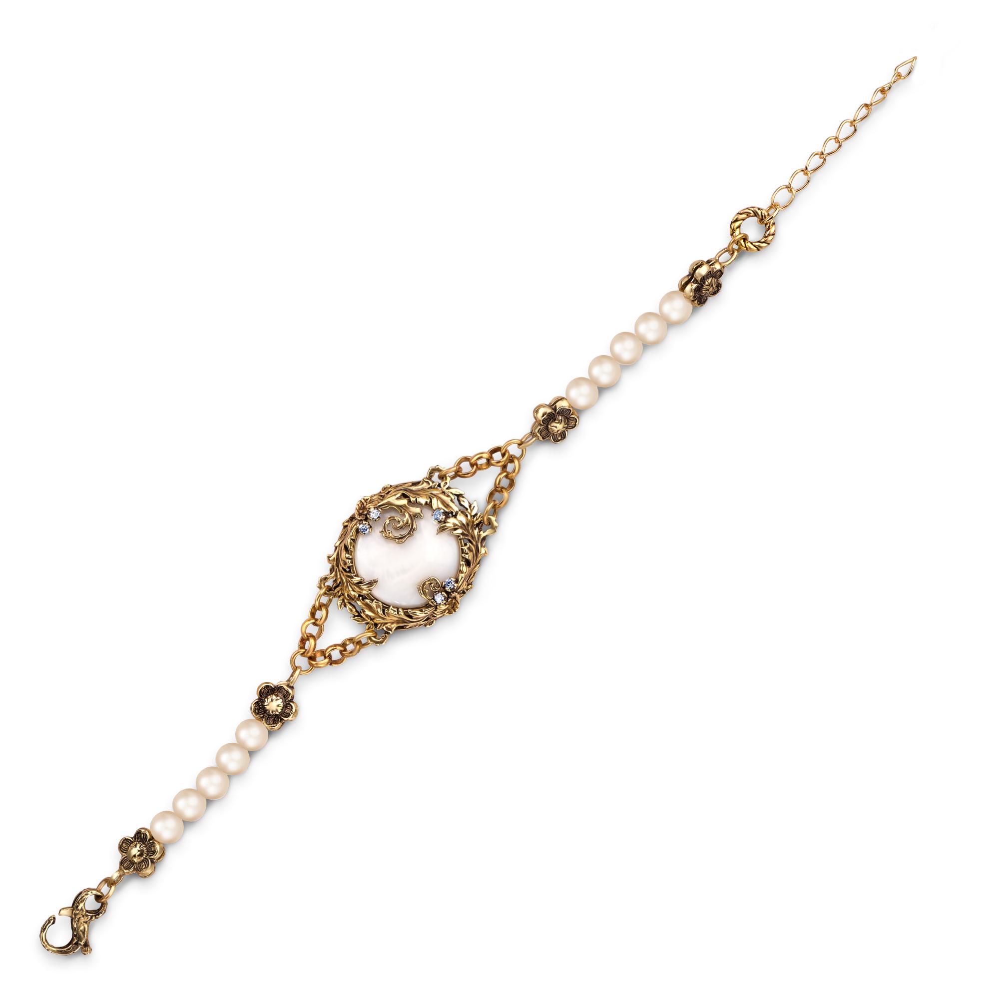 BR4457 MADREPERLA Bracelet  LATTE D'ORO