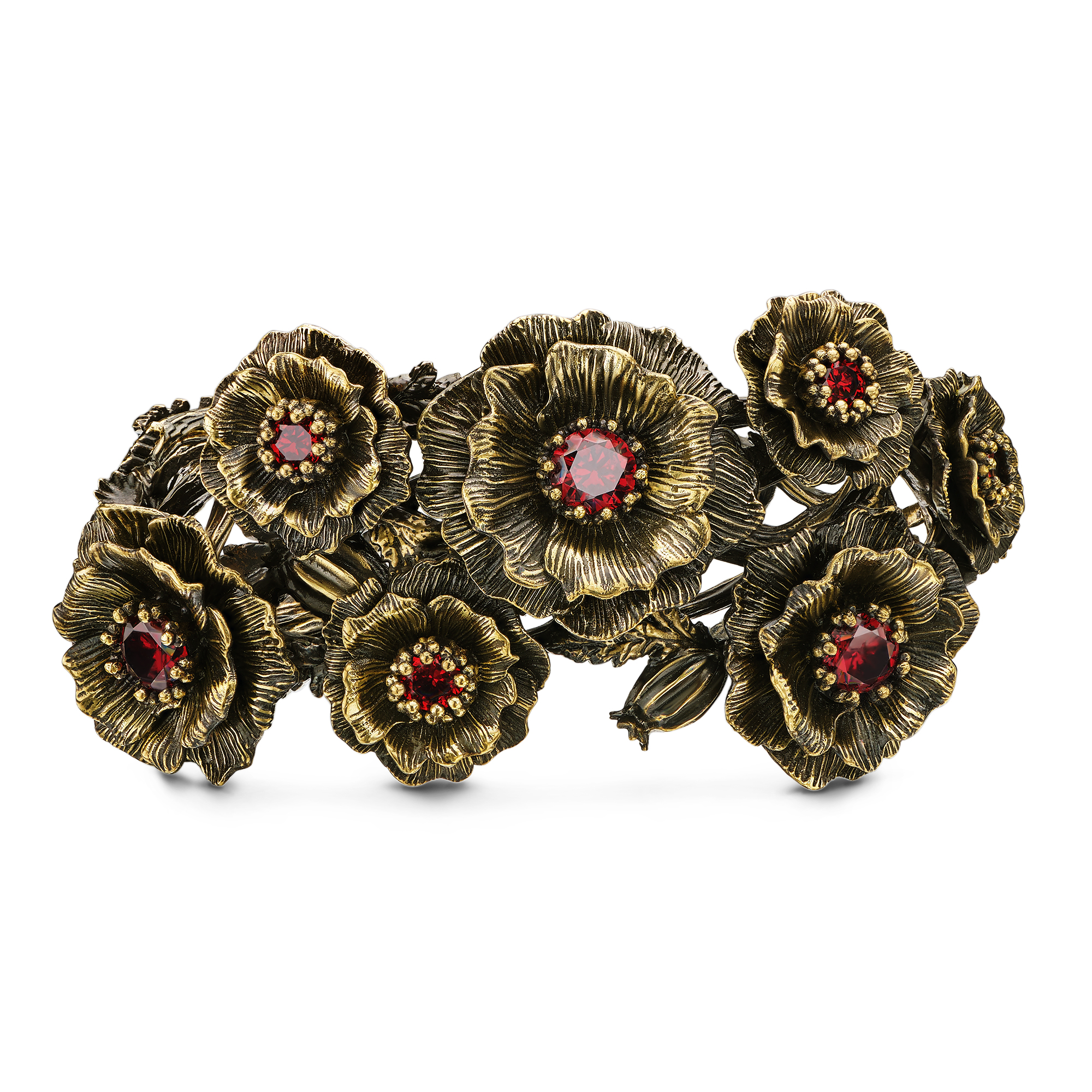 BR171021 GRANATO Bracelet PAPAVERO