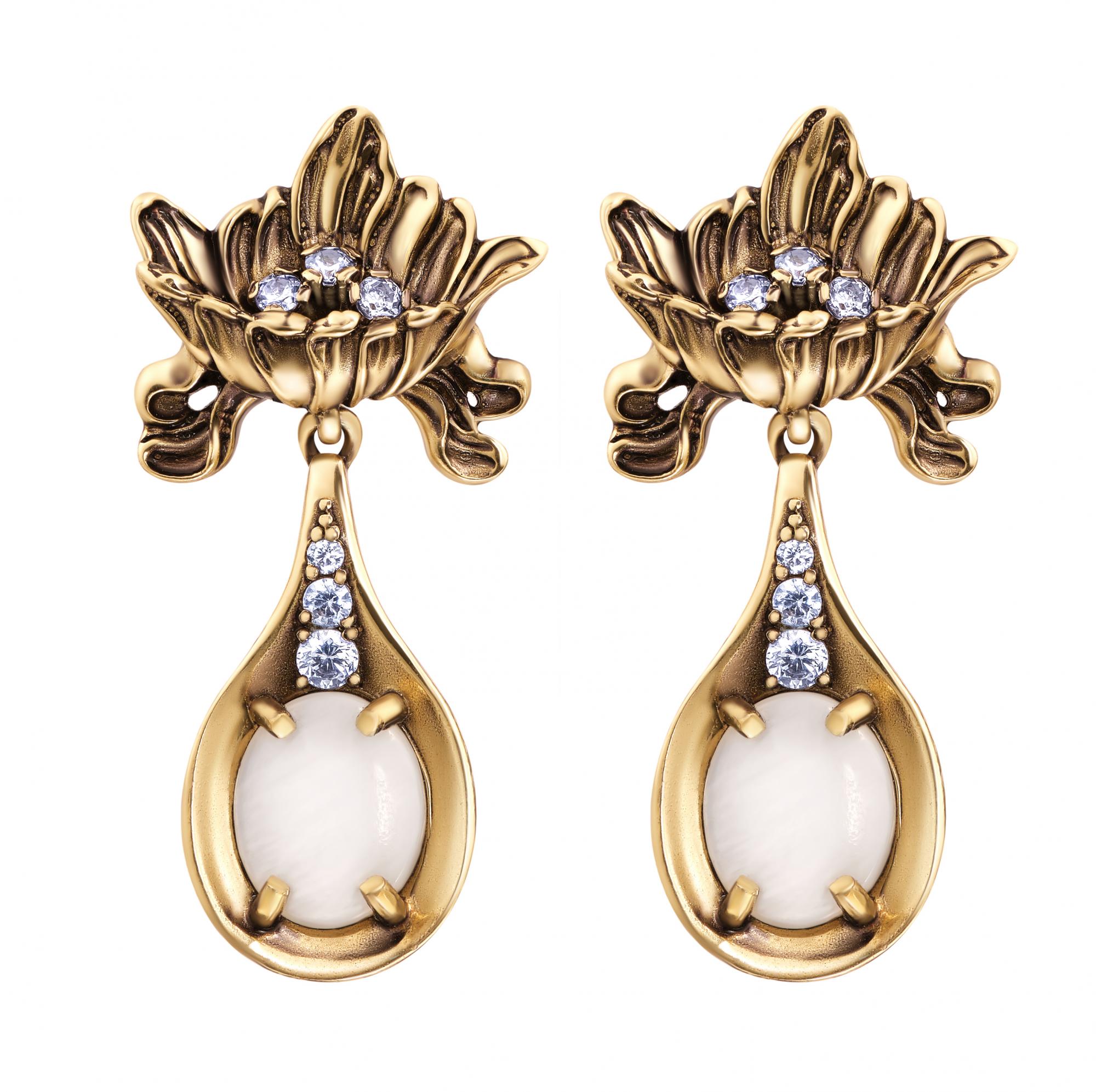 OR4458 Earings LATTE D'ORO PICCOLO