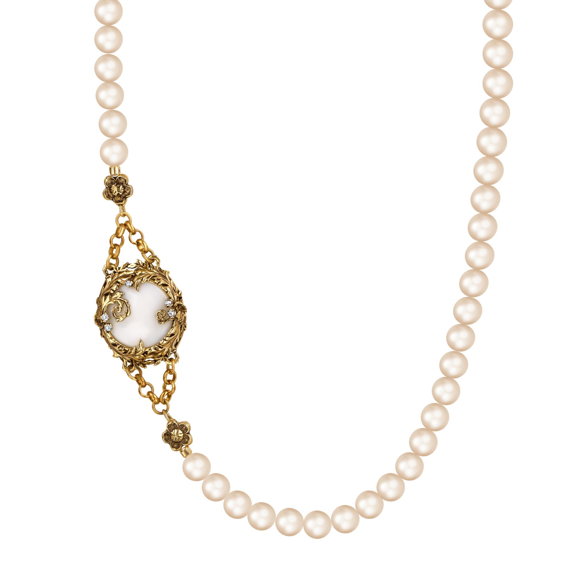 CO4457-1 MADREPERLA  Necklace  LATTE D'ORO