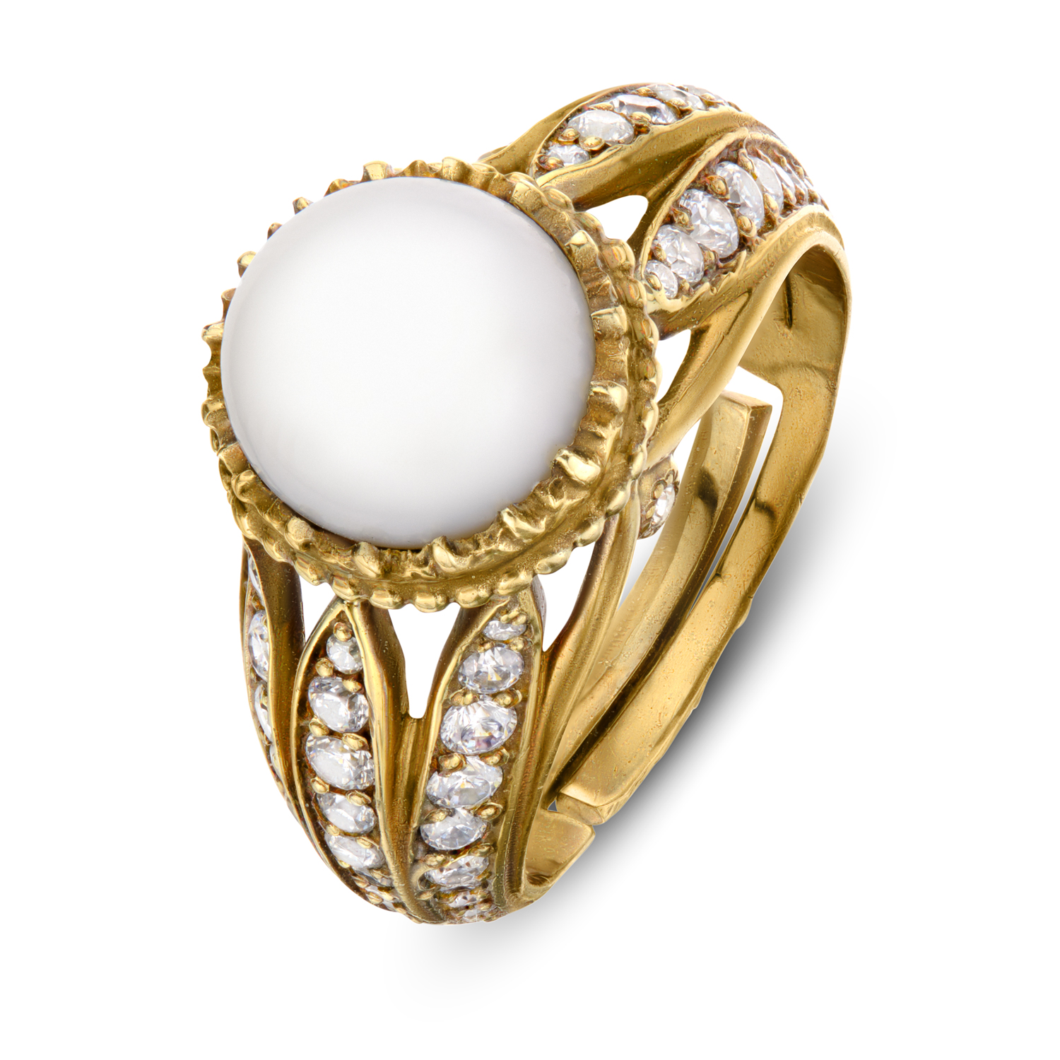 AN1102 Ring FLORA DI PERLE