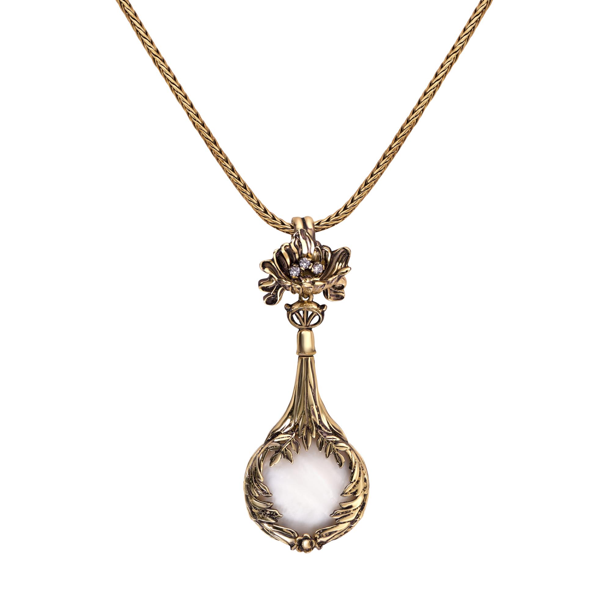 CO4457 MADREPERLA Necklace LATTE D'ORO