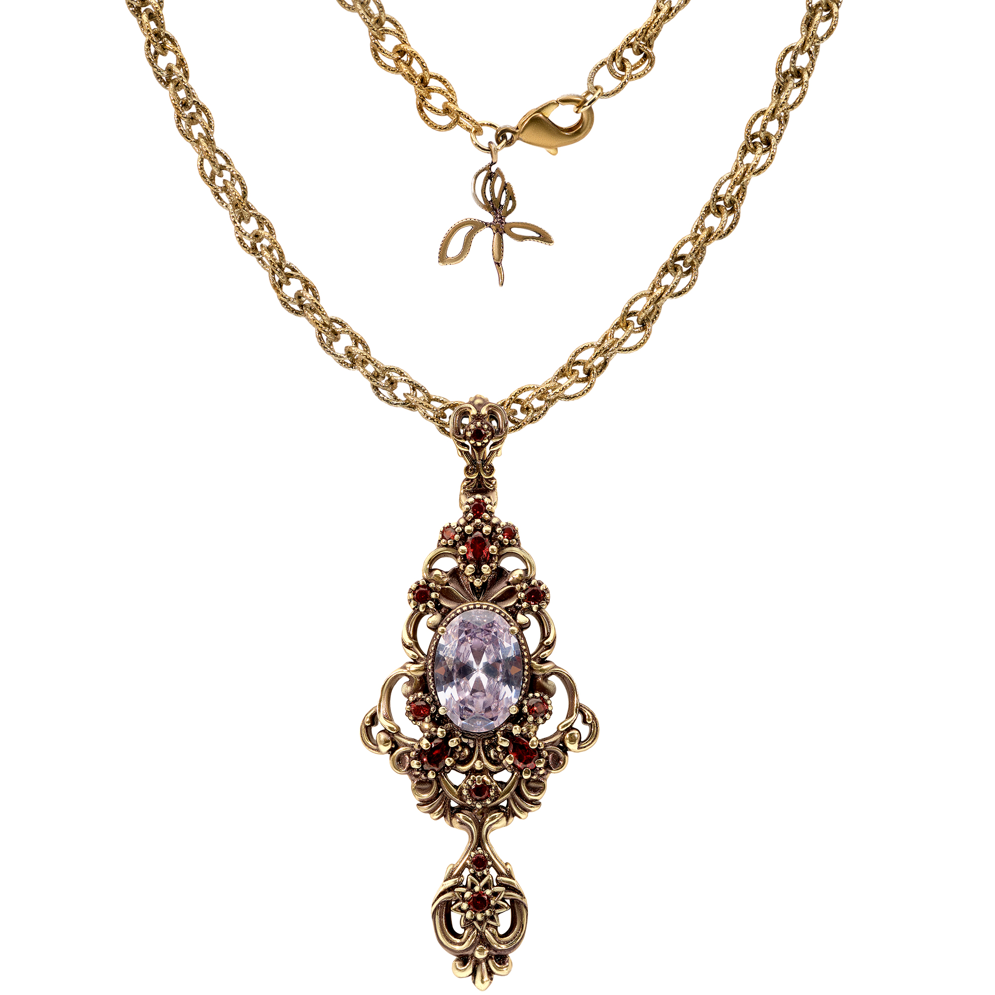 SP5456 CRYSTAL Necklace/Broosh BRILLANTE