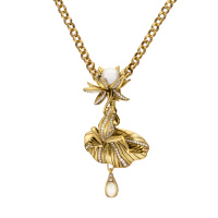 CO1702 PEARL Necklace/Broosh Rana di loto CO1702 PEARL Necklace/Broosh Rana di loto