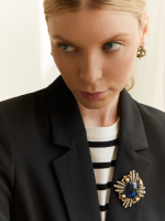 SP1854 PERLA BLU Broosh/Necklace ORDINE FIORENTINO SP1854 PERLA BLU Broosh/Necklace ORDINE FIORENTINO
