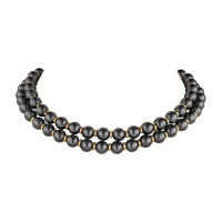 CO1863 PERLA GRAFITE Necklace EREDITA DEI MONARCHI CO1863 PERLA GRAFITE Necklace EREDITA DEI MONARCHI