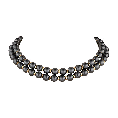 CO1863 PERLA GRAFITE Necklace EREDITA DEI MONARCHI