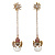 OR2210-1 Earings Ragno Art Nouveau piccolo