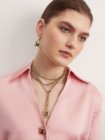 CO0410 CHAMPAGNE/GIALLO Necklace - галстук CARAMELLO CO0410 CHAMPAGNE/GIALLO Necklace - галстук CARAMELLO