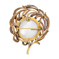 CO2907 PEARL Necklace/Broosh Piuma di Fenice CO2907 PEARL Necklace/Broosh Piuma di Fenice