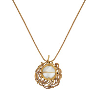 CO2907 PEARL Necklace/Broosh Piuma di Fenice CO2907 PEARL Necklace/Broosh Piuma di Fenice
