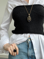 SP2032 BLU Necklace/Broosh SIGNORE DEI MARI