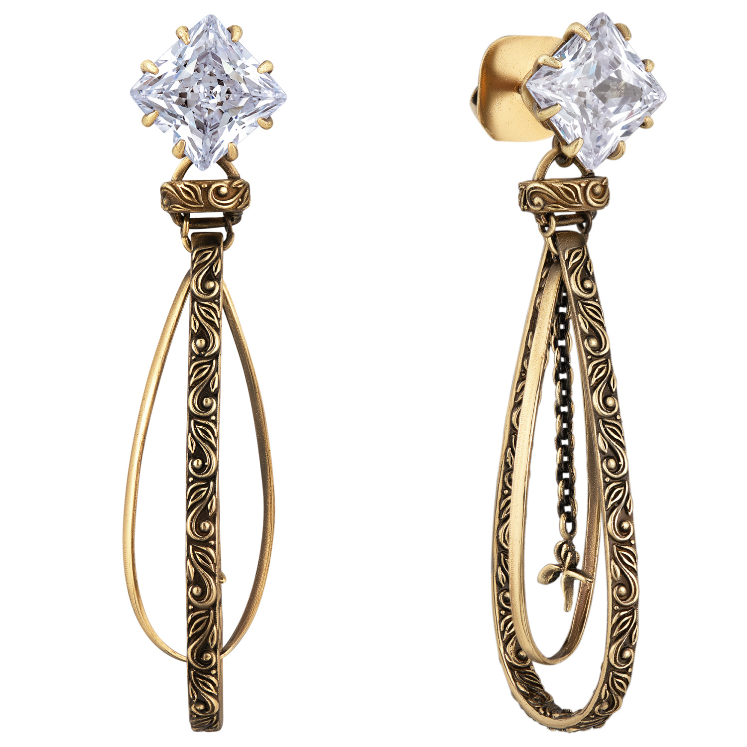 OR1605 CRYSTAL Earings VIVIENNE