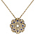 SP1850 TANZANITE Сотуар/Broosh ORNATO