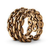AN2525 Ring CATENE tre strisce AN2525 Ring CATENE tre strisce