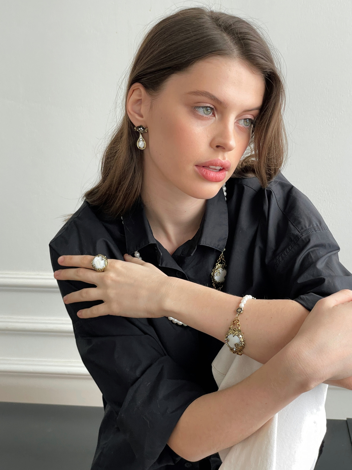 BR4457 MADREPERLA Bracelet  LATTE D'ORO