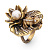 AN1702 PEARL Ring Rana di loto