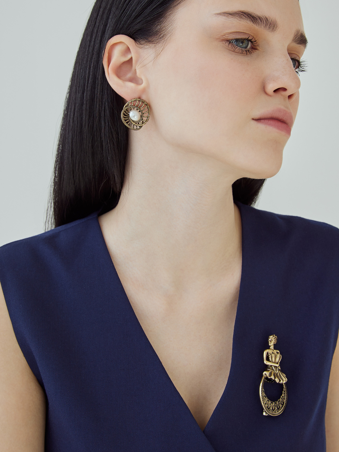 OR1729 PEARL Earings ARCLET