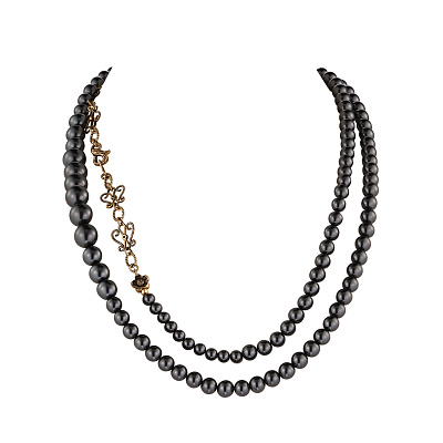 CO1533 PERLA GRAFITE Necklace PER SEMPRE CON TE