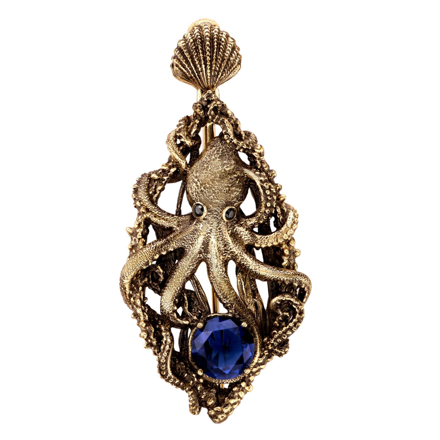 SP2032 BLU Broosh/Necklace SIGNORE DEI MARI