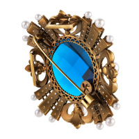 SP1854 PERLA BLU Necklace/Broosh ORDINE FIORENTINO SP1854 PERLA BLU Necklace/Broosh ORDINE FIORENTINO