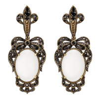 OR2006 NERO Earings REGALIA DELLE REGINE OR2006 NERO Earings REGALIA DELLE REGINE