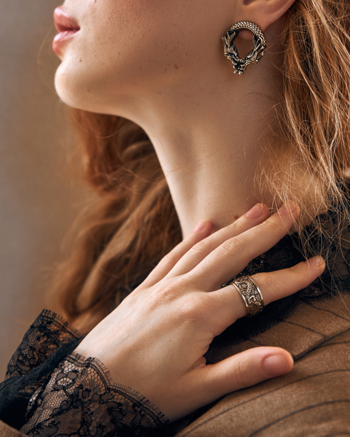OR1866 Earings IL DRAGO