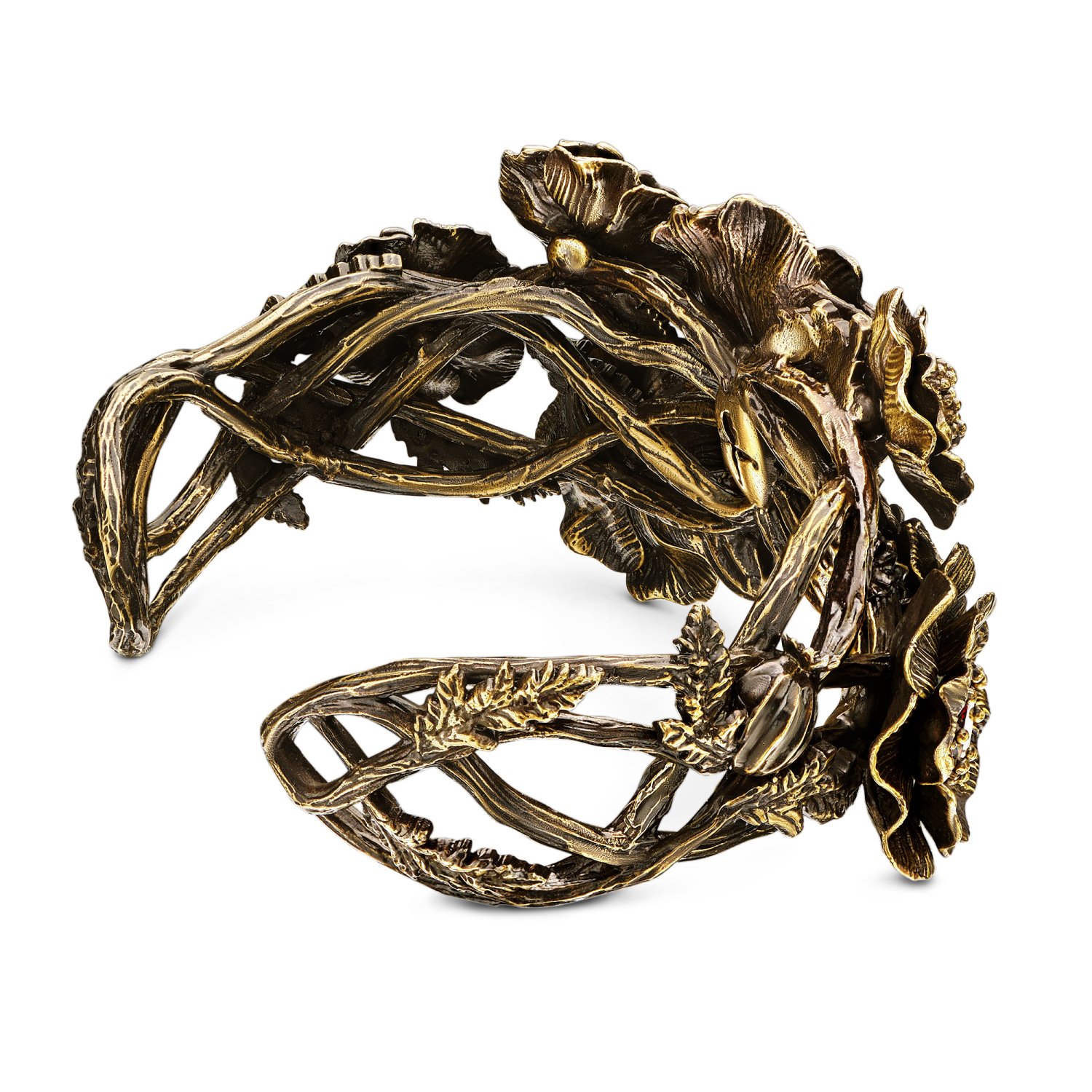 BR171021 GRANATO Bracelet PAPAVERO