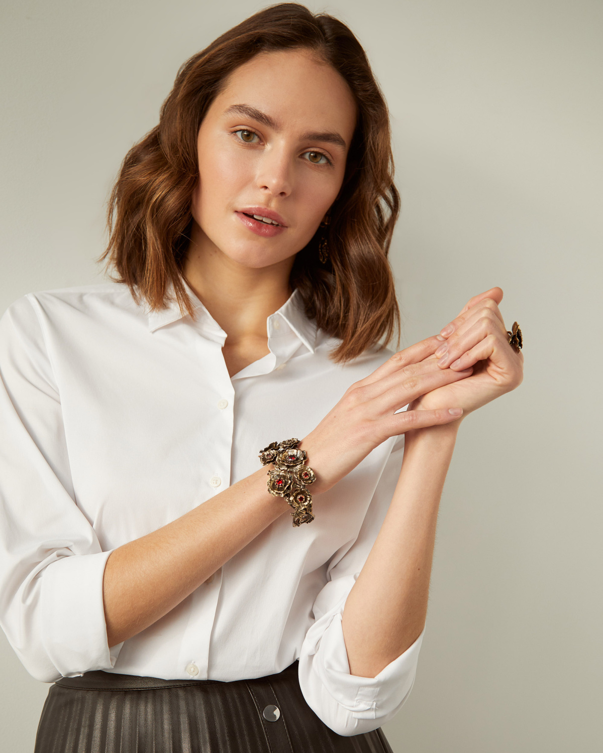 BR171021 GRANATO Bracelet PAPAVERO