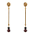 OR1311 GRANATO Earings TONDO