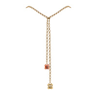 CO0410 CHAMPAGNE/GIALLO Necklace - галстук CARAMELLO CO0410 CHAMPAGNE/GIALLO Necklace - галстук CARAMELLO