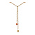 CO0410 CHAMPAGNE/GIALLO Necklace - галстук CARAMELLO