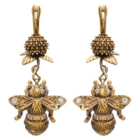 OR2004 CRYSTAL Earings Bumblebee sul trifoglio OR2004 CRYSTAL Earings Bumblebee sul trifoglio