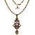 SP5456 CRYSTAL Necklace/Broosh BRILLANTE